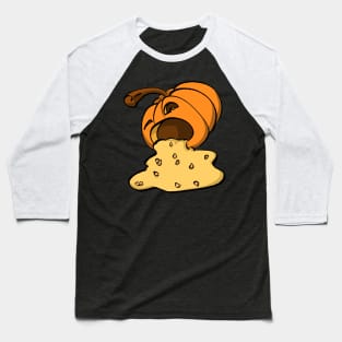 Puking Pumpkin Baseball T-Shirt
